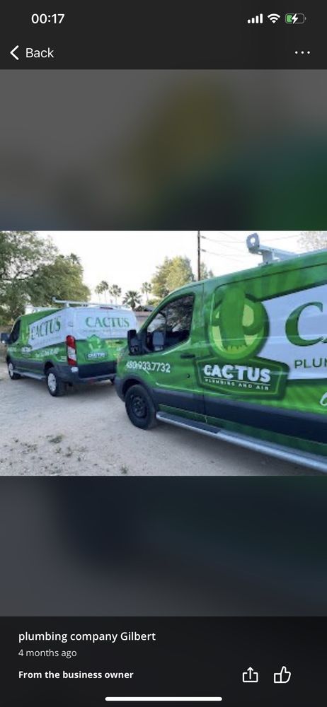 Slide of Cactus Plumbing And Air