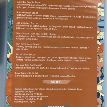 7th + Grove - Menu at Sparkman Wharf location - Southern Near Me - Tampa, Florida