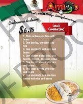 Menu photo 3 Amigo Mexican Restaurant Johnston, IA
