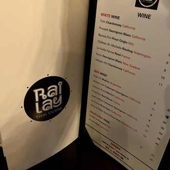Rai Lay Thai - Wine menu - Sushi Bars Near Me - Charlotte, North Carolina Rai Lay Thai - Wine menu - Sushi Bars Near Me - Charlotte, North Carolina