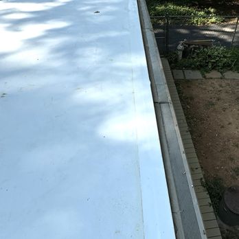 PJ's Roofing Inc - Roof edge drains into gutter. - Roofing Near Me - Frederick, Maryland