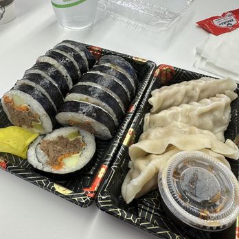 KoFoo - K3 Bulgogi Kimbob, 4 Steamed Dumplings - Korean Near Me - New York, New York KoFoo - K3 Bulgogi Kimbob, 4 Steamed Dumplings - Korean Near Me - New York, New York