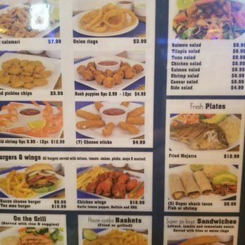 Super Shack - Menu - Seafood Near Me - Rowlett, Texas