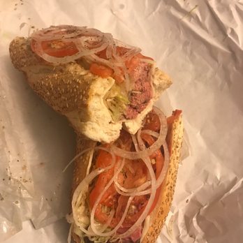 Fat Louie's - Roast beef and provolone cheese hoagie - Sandwiches Near Me - Deptford Township, New Jersey Fat Louie's - Roast beef and provolone cheese hoagie - Sandwiches Near Me - Deptford Township, New Jersey