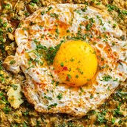 Anchor inn Deli and Burger - Egg gotala:-Hard boiled egg cooked with gravy and sunny side up