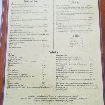 Humble Bee - Menu - Breakfast & Brunch Near Me - Northridge, California Humble Bee - Menu - Breakfast & Brunch Near Me - Northridge, California