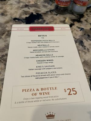Menu photo 3 Candelari's Italiano Houston, TX Menu photo 3 Candelari's Italiano Houston, TX