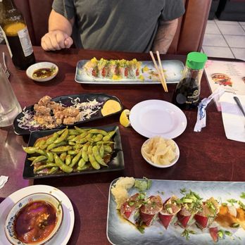 Kazukii Sushi - Both of our meals - Sushi Bars Near Me - El Cajon, California Kazukii Sushi - Both of our meals - Sushi Bars Near Me - El Cajon, California
