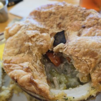 Christy Mae's Restaurant - Inside of Emily Lynn's Turkey and green chili Pot Pie - Sandwiches Near Me - Albuquerque, New Mexico