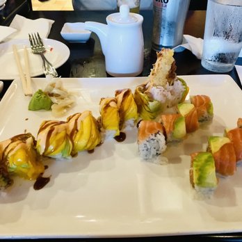Hanami Japanese Cuisine - Cupid roll and titanic roll - Asian Fusion Near Me - Middletown, New York Hanami Japanese Cuisine - Cupid roll and titanic roll - Asian Fusion Near Me - Middletown, New York