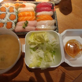 Yama Sushi Bar - $22+ and my "salad" is just a box of leaves, less than 1/2 cup of iceberg lettuce. - Sushi Bars Near Me - Baltimore, Maryland Yama Sushi Bar - $22+ and my "salad" is just a box of leaves, less than 1/2 cup of iceberg lettuce. - Sushi Bars Near Me - Baltimore, Maryland