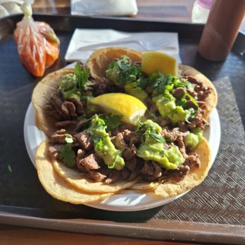 De Kotija Taco Shop - Carne asada mini taco's. I ordered with no onions. - Mexican Near Me - Chula Vista, California De Kotija Taco Shop - Carne asada mini taco's. I ordered with no onions. - Mexican Near Me - Chula Vista, California