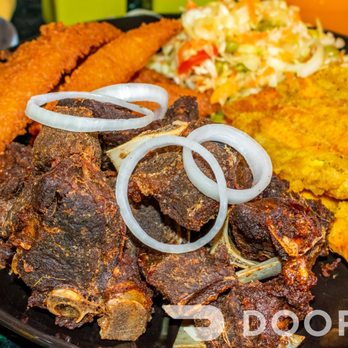 Blessed Xperience Restaurant - a plate of food - Caribbean Near Me - Stoughton, Massachusetts