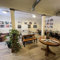 White Pine Coffee Roasters - Large area so kids can entertain themselves