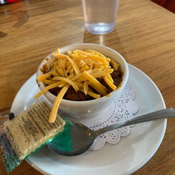 Chowder Bowl - Cup of chili with cheese ($5.50) - Seafood Near Me - Depoe Bay, Oregon Chowder Bowl - Cup of chili with cheese ($5.50) - Seafood Near Me - Depoe Bay, Oregon