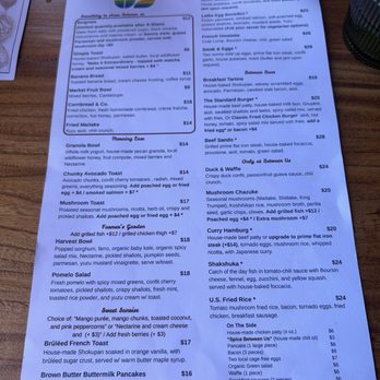 Between Us - Menu - Breakfast & Brunch Near Me - San Diego, California