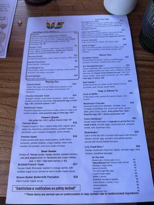 Menu photo 4 Between Us San Diego, CA