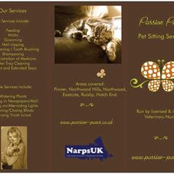 Passion Paws - Passion Paws Leaflet
