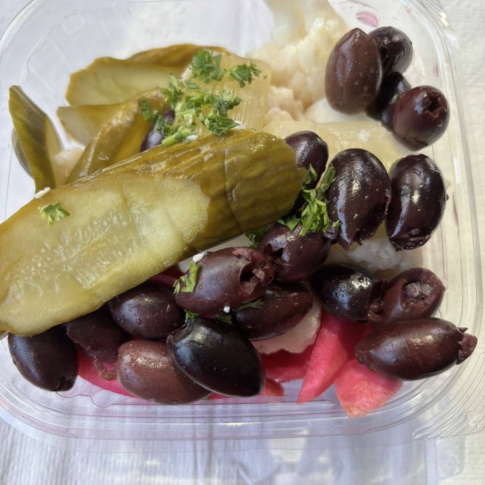 Taboon Mediterranean - Mixed pickles. - Mediterranean Near Me - Long Beach, California