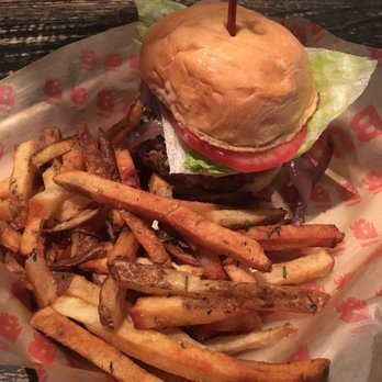 Burgatory - Robinson - Plain ole cheese burger with fixings and fries - Burgers Near Me - Pittsburgh, Pennsylvania