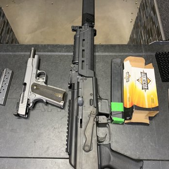 Eagle Gun Range - Draco AK 9mm PCC suppressed with Armscor subsonic ammo - Firearm Training Near Me - Farmers Branch, Texas Eagle Gun Range - Draco AK 9mm PCC suppressed with Armscor subsonic ammo - Firearm Training Near Me - Farmers Branch, Texas