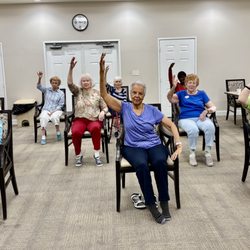 Vicki’s Tai Chi & Qigong - Chair tai chi at a senior living facility