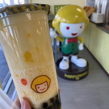 Happy Lemon - G3. Mango Yakult Smoothie with boba - Juice Bars & Smoothies Near Me - Pleasant hill, California Happy Lemon - G3. Mango Yakult Smoothie with boba - Juice Bars & Smoothies Near Me - Pleasant hill, California