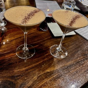 Chapter One Food & Drink. - Espresso Martine made with Baileys. - Seafood Near Me - Mystic, Connecticut Chapter One Food & Drink. - Espresso Martine made with Baileys. - Seafood Near Me - Mystic, Connecticut