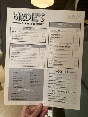Menu photo 2 Birdie's Valparaiso, IN