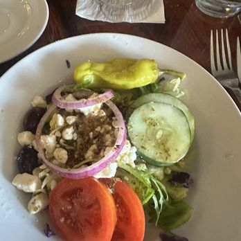 Capt. Anderson's Restaurant - Greek salad - Seafood Near Me - Panama City Beach, Florida Capt. Anderson's Restaurant - Greek salad - Seafood Near Me - Panama City Beach, Florida
