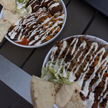 Marrakech Express - Falafel bowl & Chicken Shawarma bowl - Moroccan Near Me - Smyrna, Georgia Marrakech Express - Falafel bowl & Chicken Shawarma bowl - Moroccan Near Me - Smyrna, Georgia