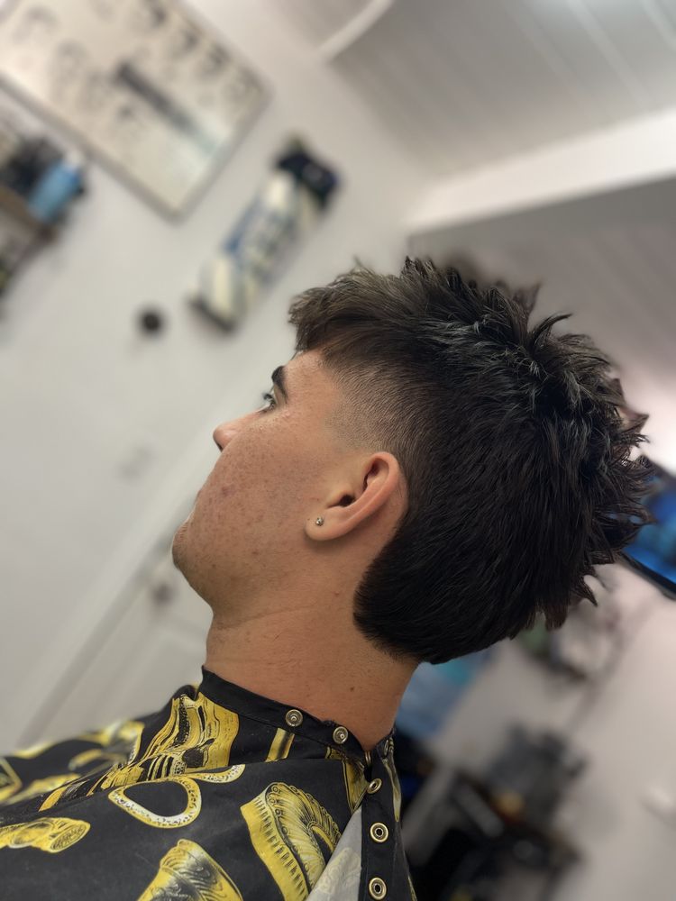 Good Old Fashioned Barbershop Logo