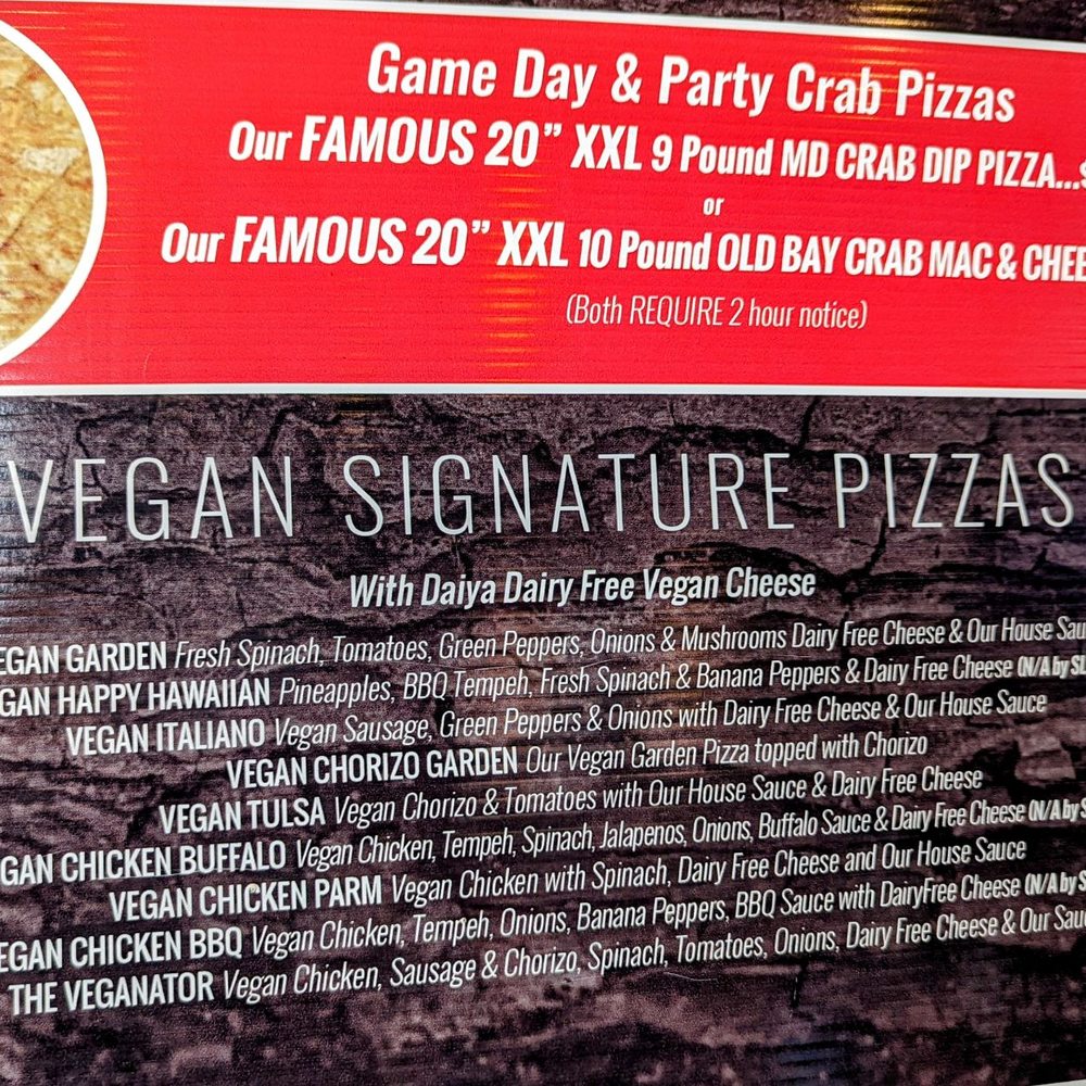 Slice on the Avenue - Vegan Menu - Pizza Near Me - Nottingham, Maryland Slice on the Avenue - Vegan Menu - Pizza Near Me - Nottingham, Maryland