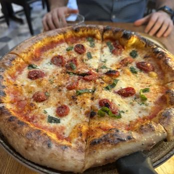 Enoteca Italia - Margherita Pizza - Italian Near Me - Dallas, Texas Enoteca Italia - Margherita Pizza - Italian Near Me - Dallas, Texas