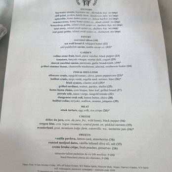 The Walrus and the Carpenter - Menu - September 2026 - Seafood Near Me - Seattle, Washington The Walrus and the Carpenter - Menu - September 2026 - Seafood Near Me - Seattle, Washington