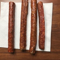 Vanden Brink Sweet Smoked Honey Ham - They make all different types of ham sticks I chose four different flavors I chose the hot barbecue honey jalapeño and cheddar