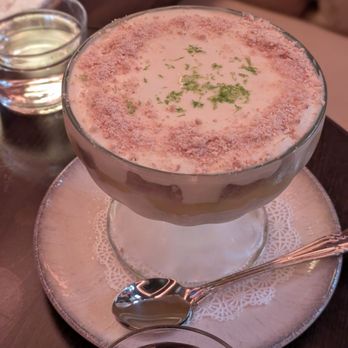 Bar Lola - Some sort of key lime dessert. Also huge - Cocktail Bars Near Me - New York, New York