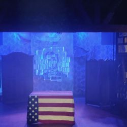 Skylight Theatre Company - Lavender Men set
