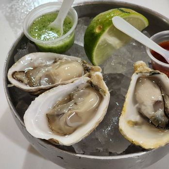 Holbox - oyster trio - Latin American Near Me - Los Angeles, California Holbox - oyster trio - Latin American Near Me - Los Angeles, California