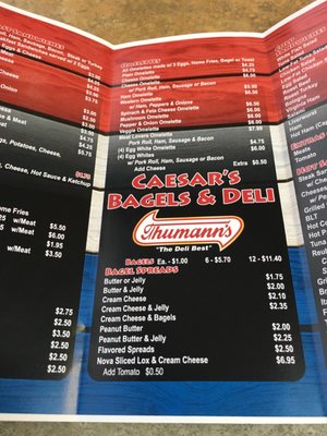 Menu photo 4 Caesar's Bagels & Deli Hamilton Township, NJ Menu photo 4 Caesar's Bagels & Deli Hamilton Township, NJ