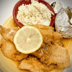 The HUB - Fried Flounder