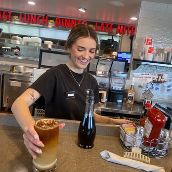 Denny's - Cold brew brought with a smile - Diners Near Me - Arcadia, California