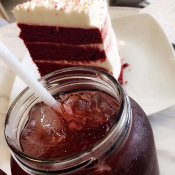 Slice - Raspberry Juice and Red velvet cake. - Desserts Near Me - Taguig, NCR Slice - Raspberry Juice and Red velvet cake. - Desserts Near Me - Taguig, NCR
