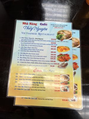 Menu photo 8 Thuy Nguyen Cafe Arlington, TX Menu photo 8 Thuy Nguyen Cafe Arlington, TX