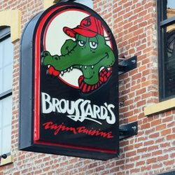 Broussard's Cajun Cuisine - Sign outside