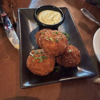 Moona - Potato Croquettas with Saffron Aioli - Mediterranean Near Me - Cambridge, Massachusetts