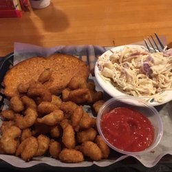Shrimp basket with homemade pasta salad!