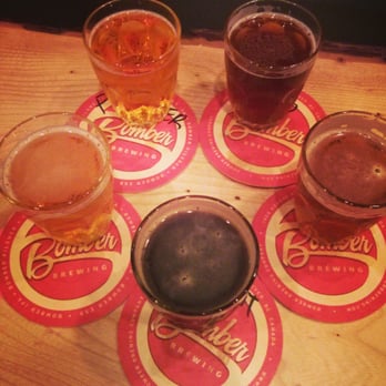 Bomber Brewing - Flight o beers! - Breweries Near Me - Vancouver, British Columbia Bomber Brewing - Flight o beers! - Breweries Near Me - Vancouver, British Columbia