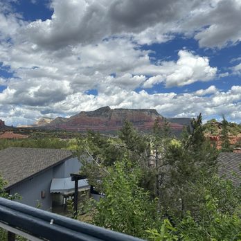 The Hudson - Views from balcony - Cocktail Bars Near Me - Sedona, Arizona