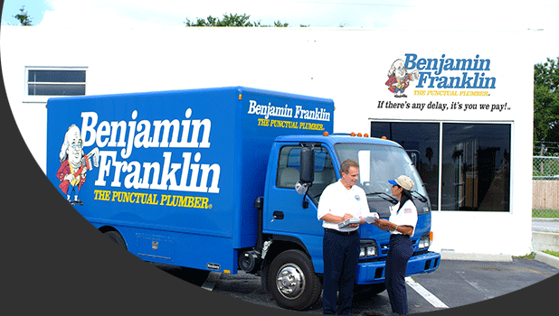 Slide of Benjamin Franklin Plumbing